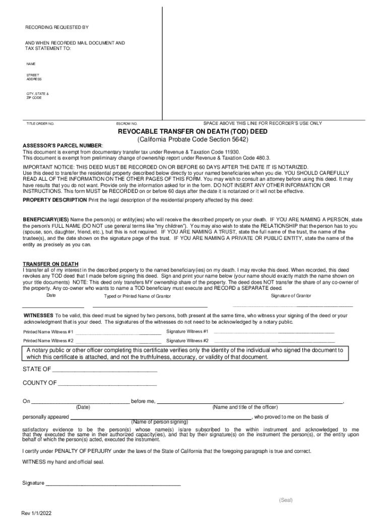 RECORDING REQUESTED BAND WHEN RECORDED MAIL DOCUME Form