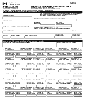 Nihb Manual Claim Form Pharmacy