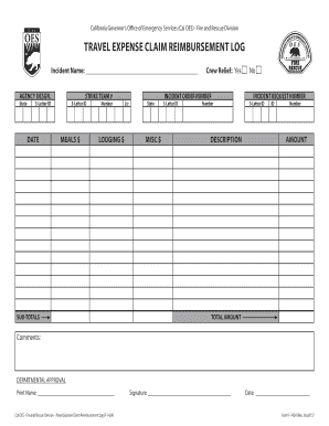 Cal Oes 142 Form