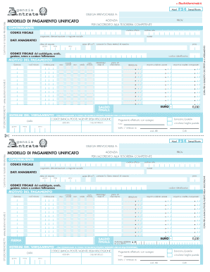 Modello F24 Semplificato Excel  Form