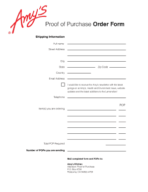 Certificate of Purchase Sample  Form