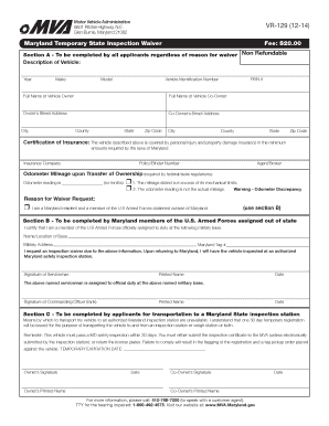 Vr129 Form
