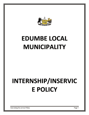 Edumbe Municipality Application Form