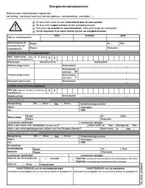 Energieovernamedocument Luminus  Form