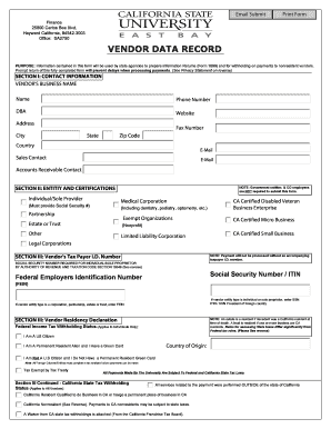 Baydata  Form