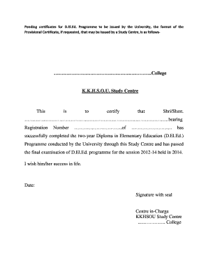 Kkhsou Marksheet Format