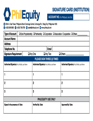 Philequity Redemption Form