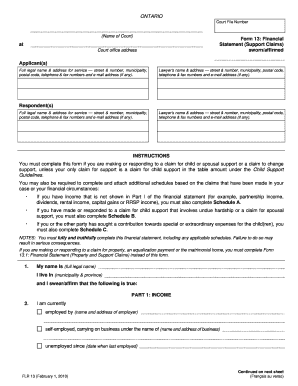 Form 13 Fillable