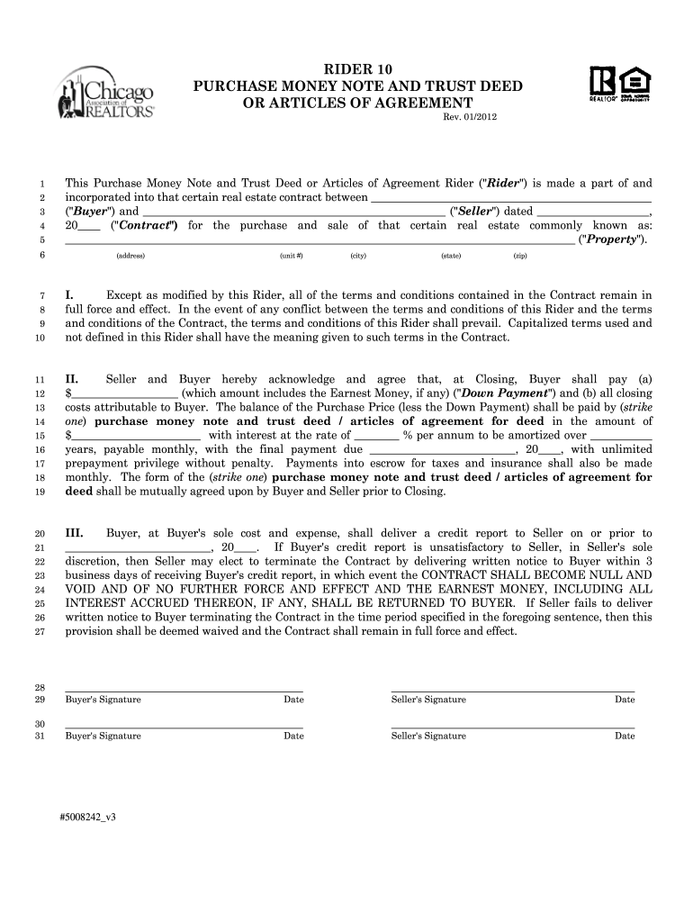  How to Filled Article of Agreement Form 2012-2024