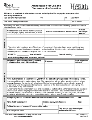 MSC 2099 Oregon DHS Applications Home Apps State or  Form