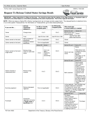 Fs Form 4000