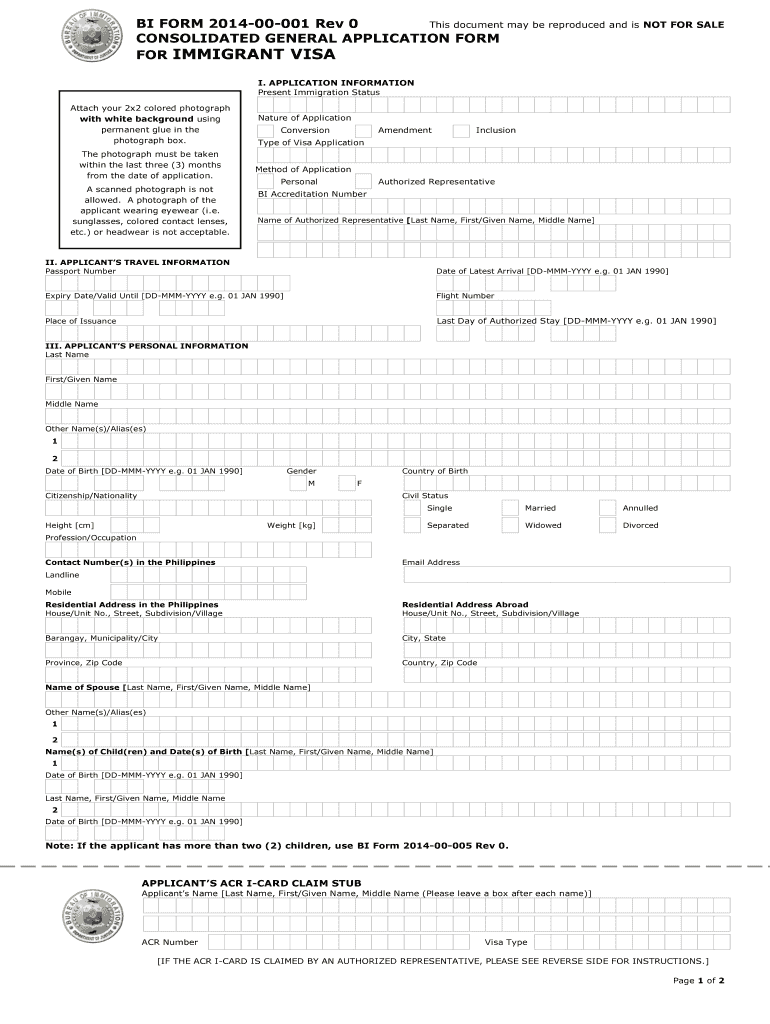 Bi Form 00 005 Rev 0