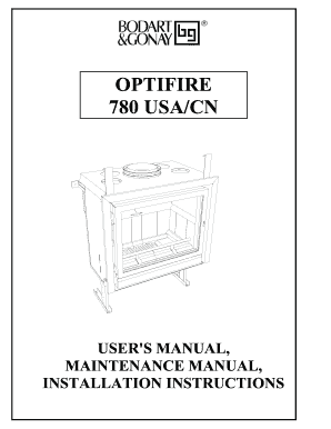 Optifire 780  Form