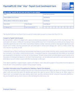 Paychekplus  Form