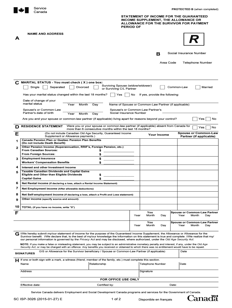 Get and Sign Isp 3026 2015 Form