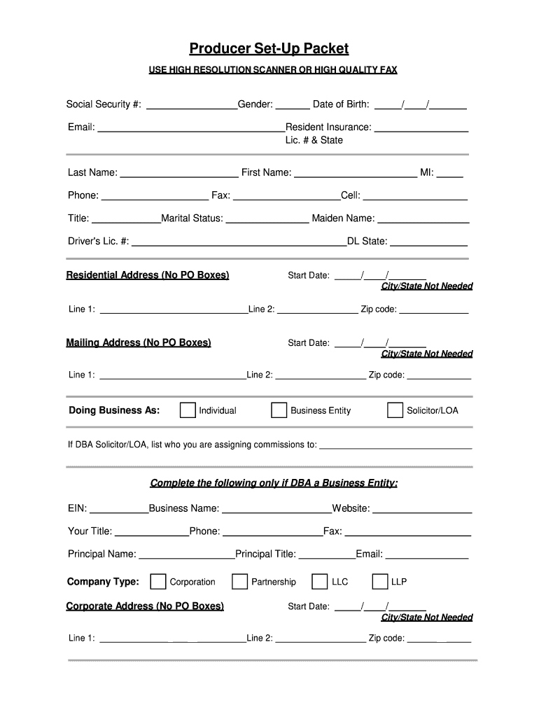 SureLC Setup Packet Download  Jurs Montgomery  Form