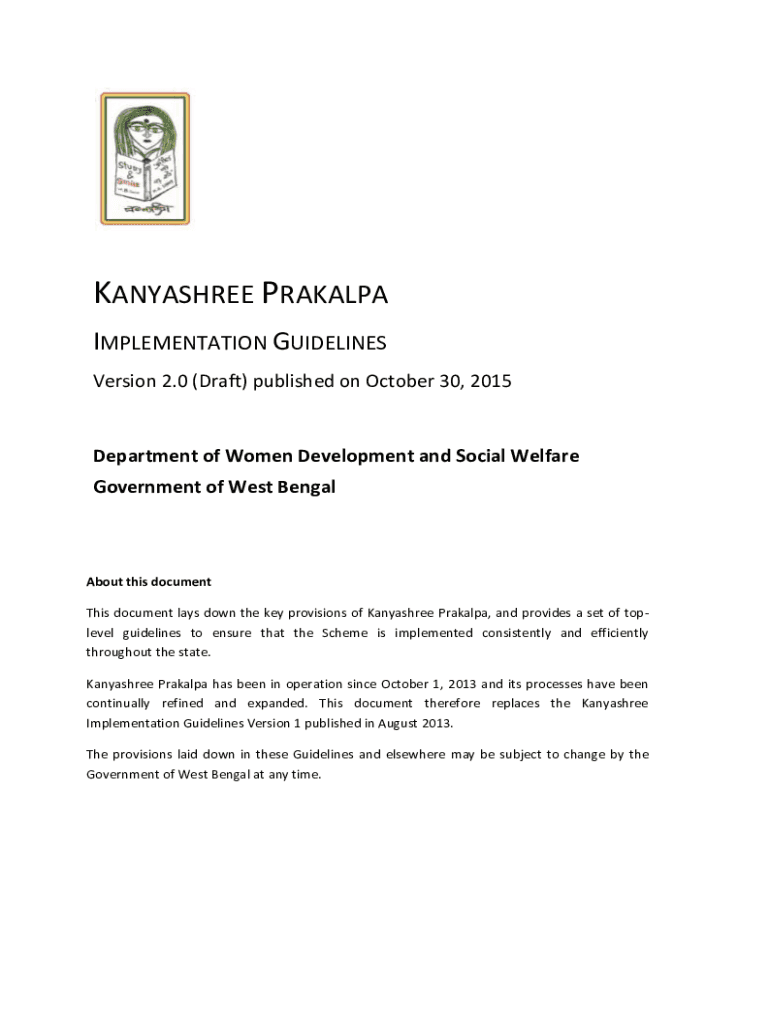 Kanyashree Form