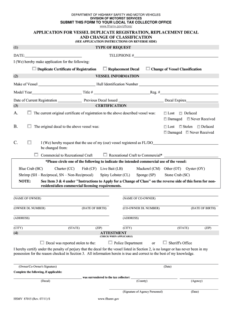 Get and Sign 87015 Form 2011-2022