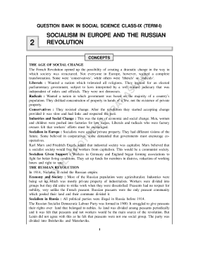 Russian Revolution Class 9 PDF in Hindi  Form
