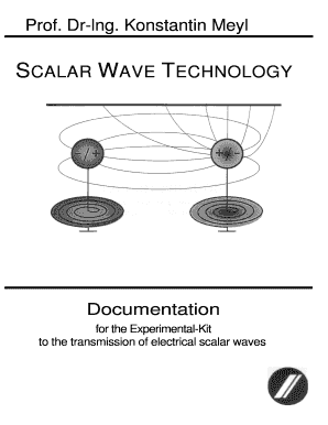 Konstantin Meyl Scalar Waves PDF  Form