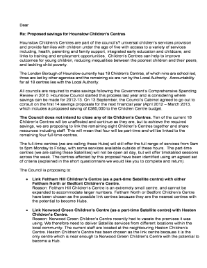 Letter to Stakeholders Example  Form