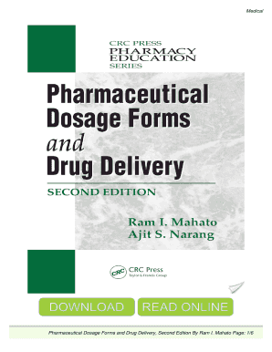 Dosage Form PDF