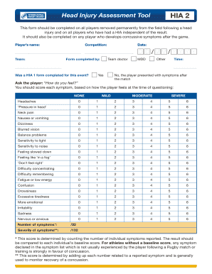 Hia 2 Form