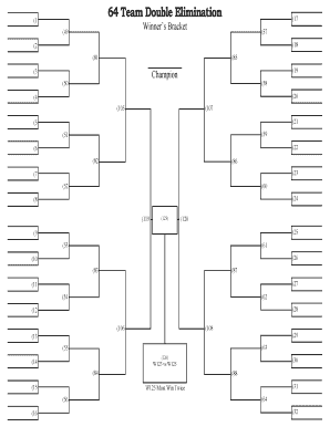 24 Team Bracket  Form