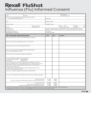 Rexallca Form