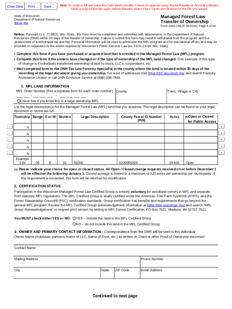 Form 2450 159 2450 159 PDF