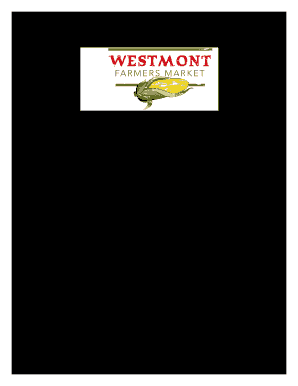 Westmont Farmers Market Form