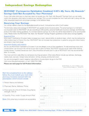 Independent Savings Redemption  Form