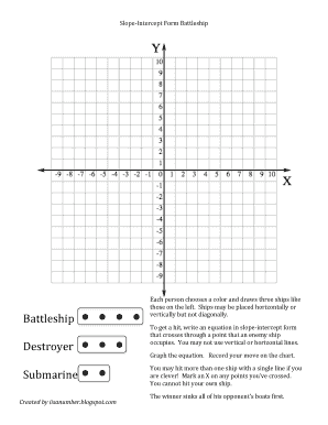 Slope Battleship  Form