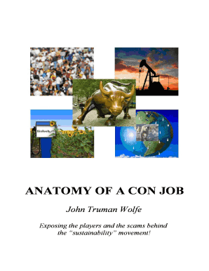 Anatomy of a Con Job  Form