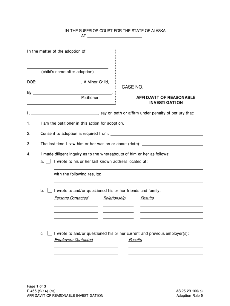 Alaska P Reasonable PDF  Form