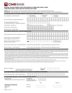 Arahan Online  Form