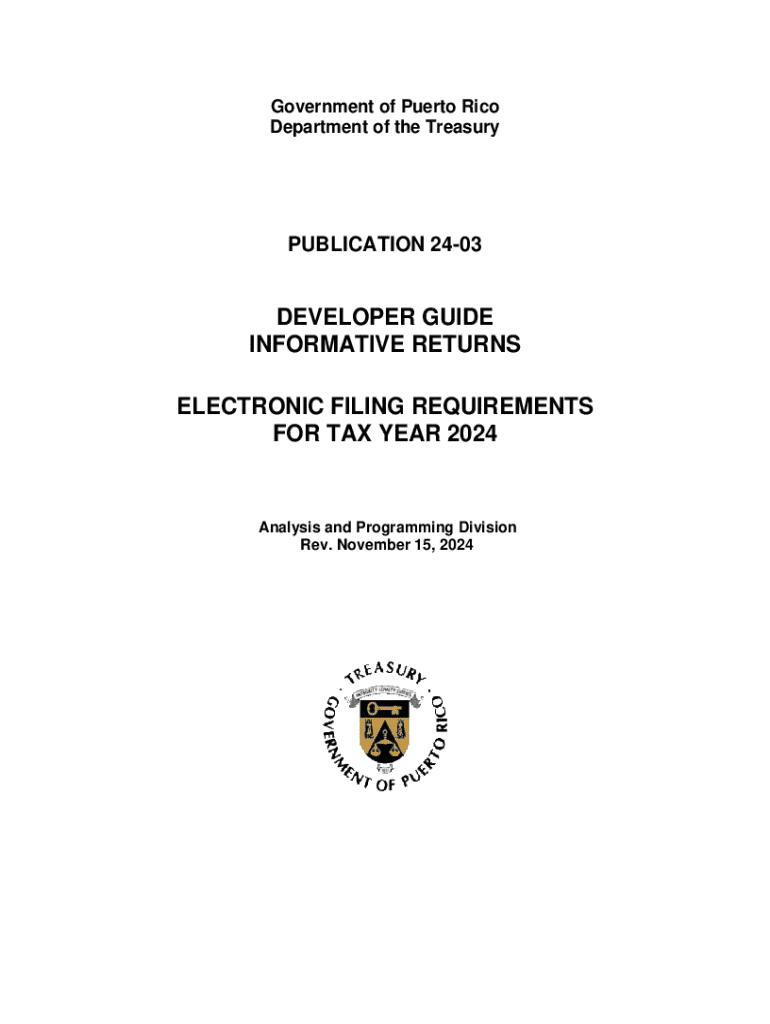  Puerto Rico Informative Returns Guide 2025-2026