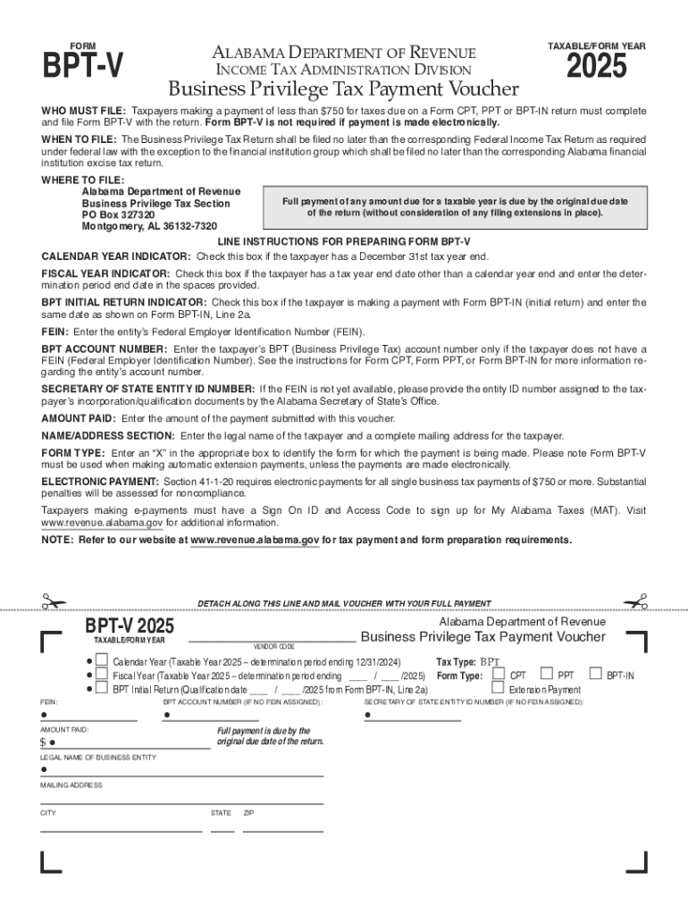 BPT V TY 20256 26 24F PDF Form