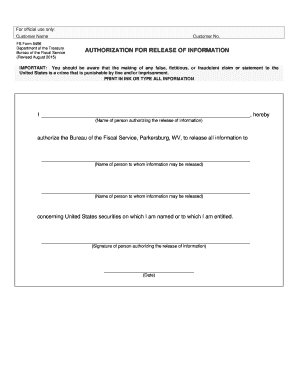  FS Form 5456 Treasurydirect 2015