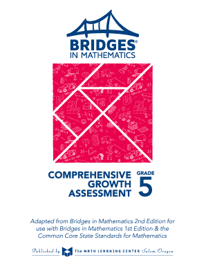 Bridges Comprehensive Growth Assessment  Form