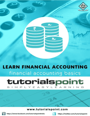 Financial Accounting Tutorialspoint PDF  Form