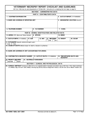 Form 1626 May Be Used Independently of Tb Med 283