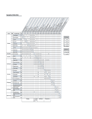 Segregation of Duties Matrix  Form