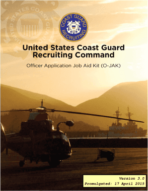 Uscg Ojak  Form