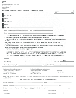 Pesticide Form