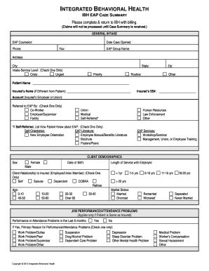 Ibh Eap  Form