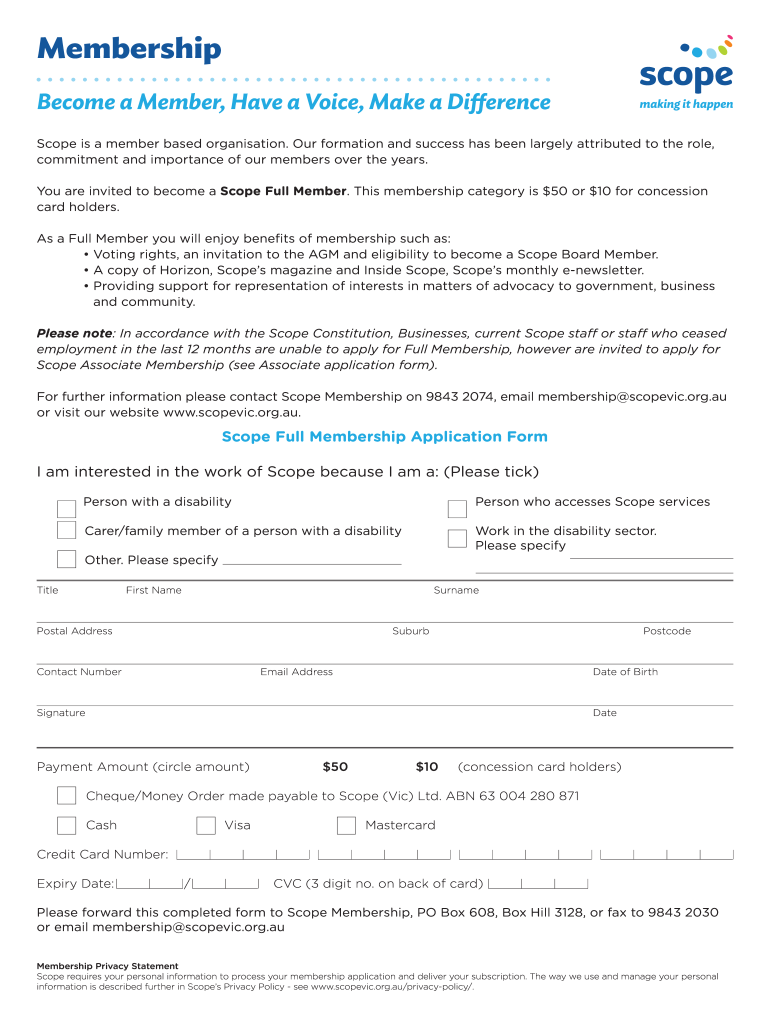 Pacific Access Category Filling Form