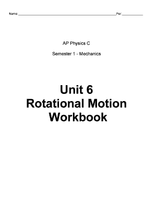 Ap Physics C Workbook  Form