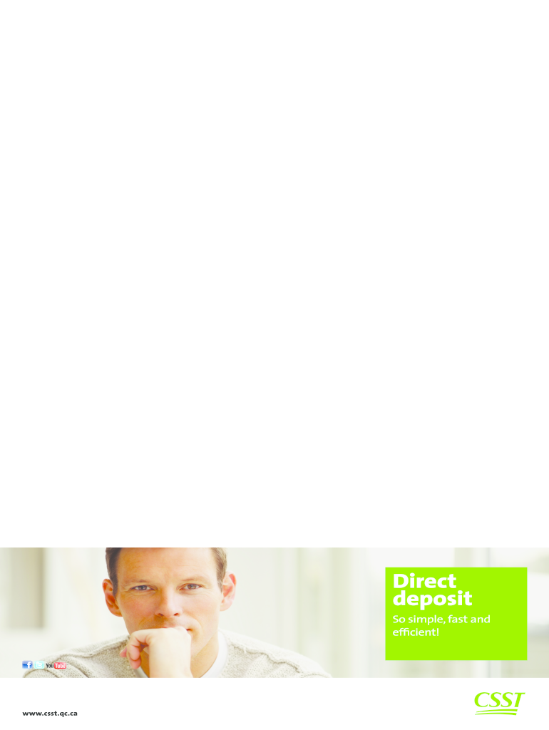  Cnesst Direct Deposit Form 2013-2024