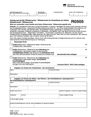 R0505  Form